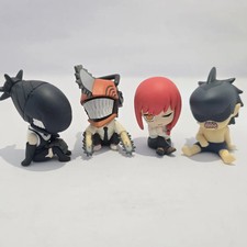 Chainsaw Man Capsule Toys Cute Kawaii Figures Denji Makima Reze Beam Collectible