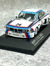 MINICHAMPS 1/43 BMW 3.5 CSL IMSA 6h Riverside 1975 Diecast Model New