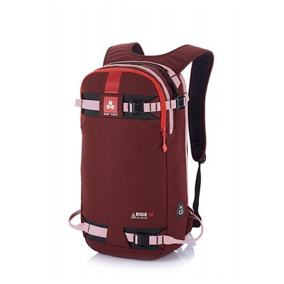 RUCKSACK RIDE 18 BURGUNDY