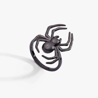 Alex and Ani Glow in the Dark Spider Ring Halloween Jewelry NEW