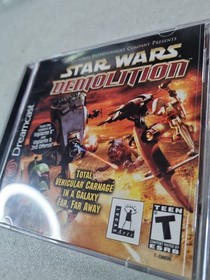 Star Wars Demolition Dreamcast CIB w/ Registration Card &ndash; Complete &ndash; Tested