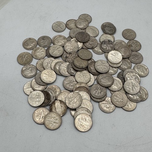 Alte US Münzen Lot 97 Eisenhower Silber Groschen Weizen Pennies Indian Head