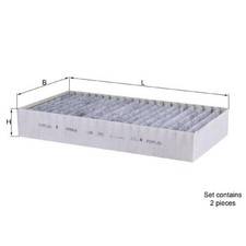 Innenraumfilter Pollenfilter für Mercedes M-Klasse W164 R-Klasse W251 | 2397624