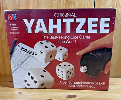 Yahtzee 1982 Brettspiel Würfel MB Spiele Original Retro Edition - NEU & VERSIEGELT