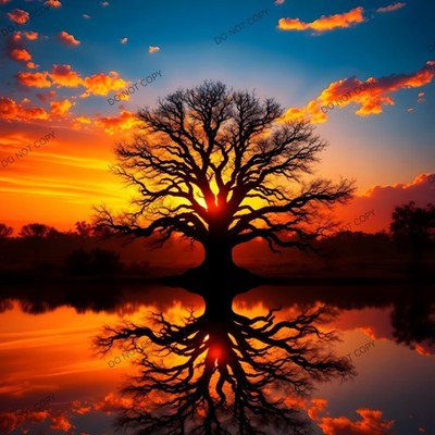 Digital Image Picture Wallpaper Desktop Background Sunset AI Art Photo Product