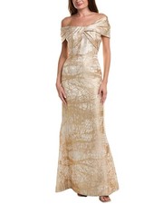 Teri Jon By Rickie Freeman Embellished Maxi Dress Women's