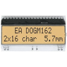 DISPLAY VISIONS EADOGM162W-A 7-segment display White 5.57 mm 3.3 V, 5 V Num