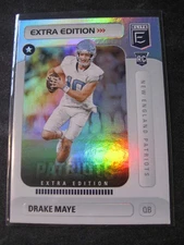 DRAKE MAYE 2024 Donruss Elite EXTRA EDITION Rainbow Foil #1 NE PATRIOTS RC Mint