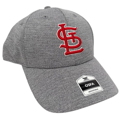 #ad St Louis Cardinals Heather Grey Snap Back Hat Cap OSFA New w Tags MLB Adjustable $14.99