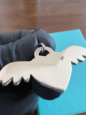 Tiffany & Co. Return To Tiffany Angel Heart Tag Charm AUTHENTIC