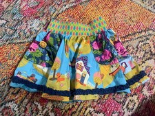 Girls Toddler PAINT BY NUMBER Skirt Size 2 Multicolor Floral Animal Matilda Jane