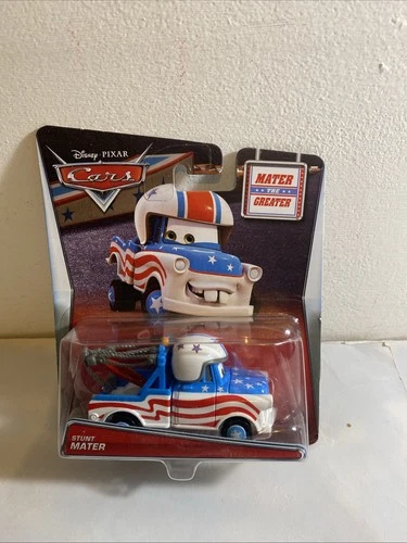 Disney Pixar Cars Stunt Mater 1/55 Mater The Greater BNIB