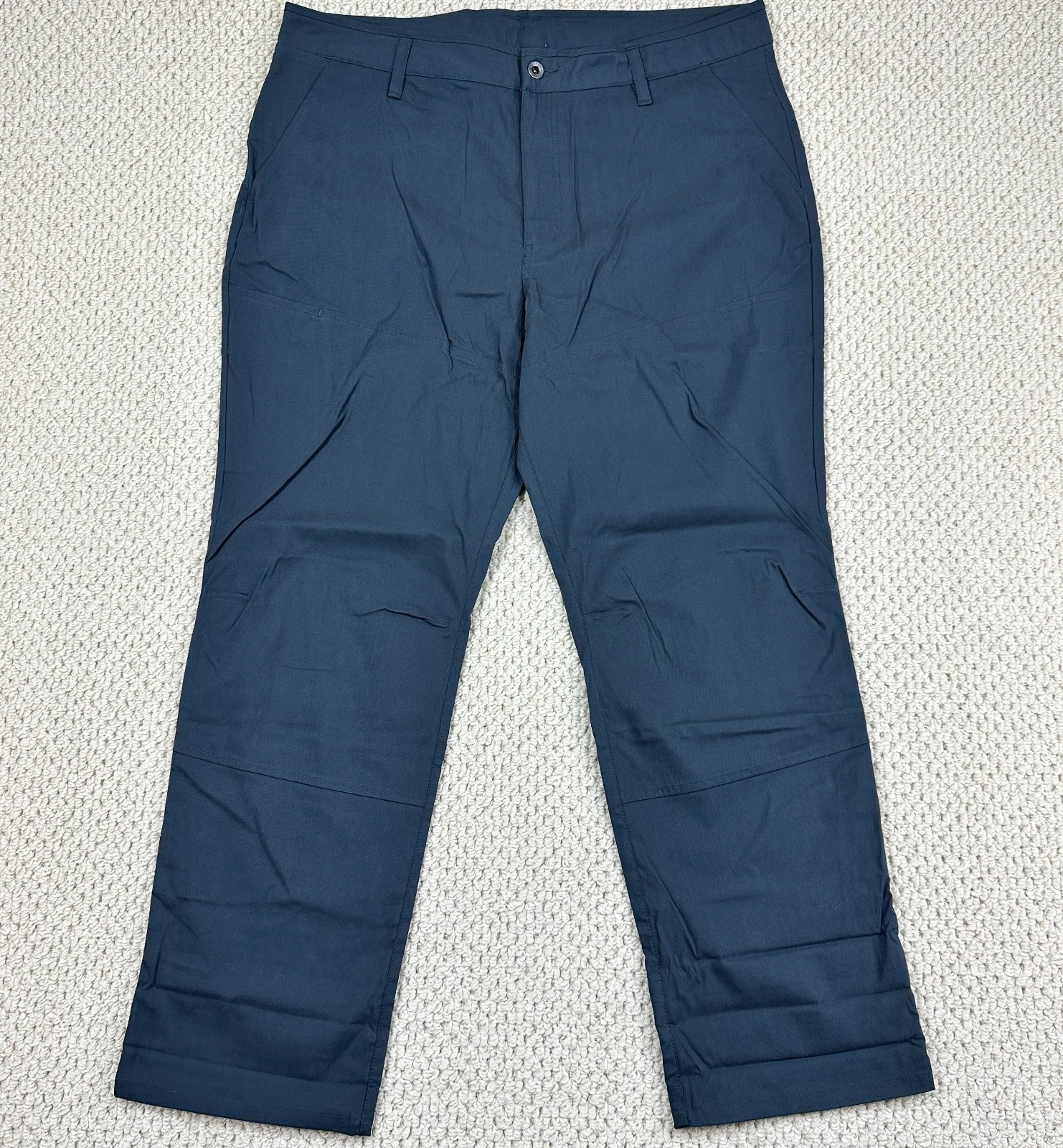 Mountain Hardwear AP Pant Mens 40x30 Dark Gray Stretch Rollup Leg Outdoor Hiking