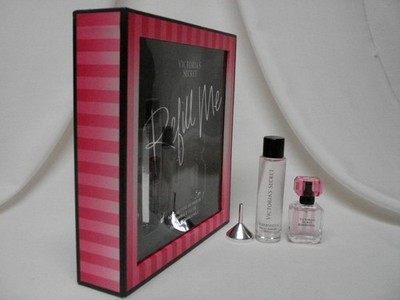 NIB Victoria Secret ~BOMBSHELL REFILL ME~ Kit EDP Parfume, Funnel, & Spray.