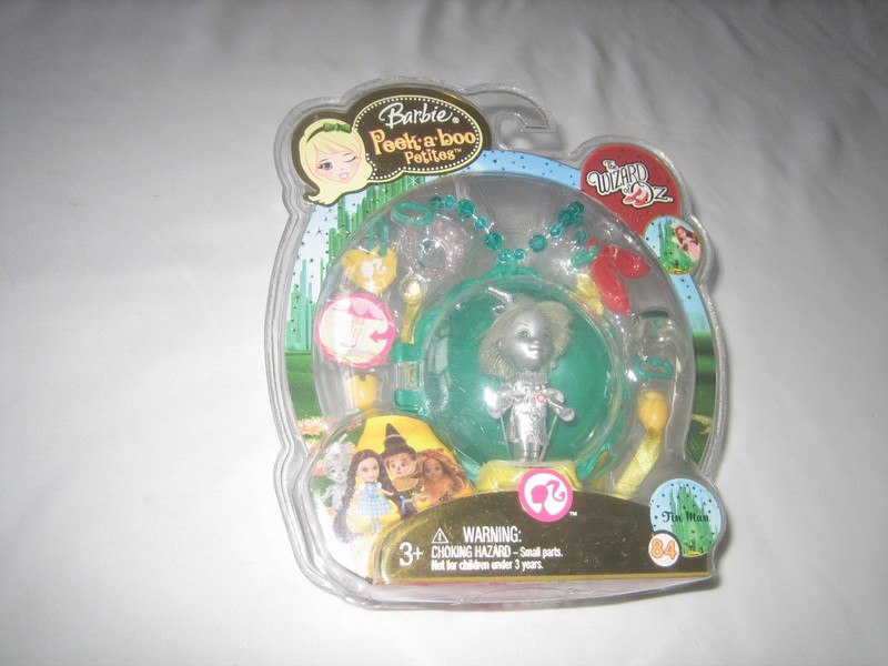 mattel barbie peak a boo petites #84 tin man NWT