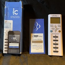 EX COND ICLICKER 2 2ND GENERATION STUDENT CLASSROOM RESPONSE REMOTE W REEF CARD