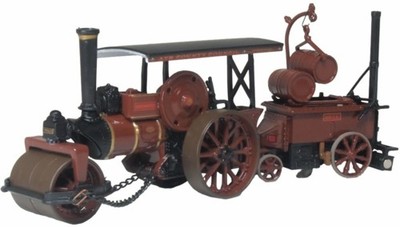 1/76 FOWLER STEAM ROLLER AND COLEMAN FLAPPER COVANTER/AYR COUNTY COUNCIL