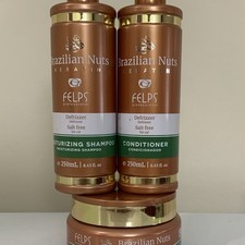 FELPS Professional Brazilian Nuts Keratin Shampoo Conditioner 250ml and mask