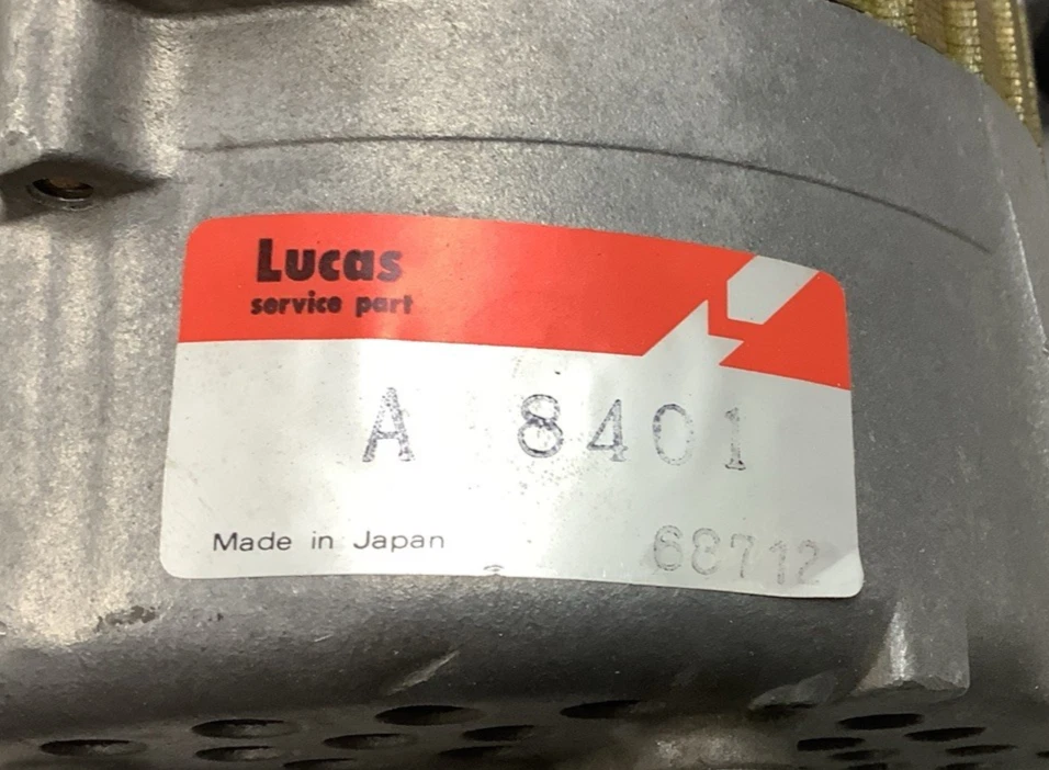 Alternador Lucas A8401 Reman para Mazda GLC 1981-82 1,5 L-L4 (R21) Foto 2 de 4