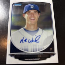 MATT WISLER 2013 Bowman Chrome AUTOGRAPH #BCA-MWI