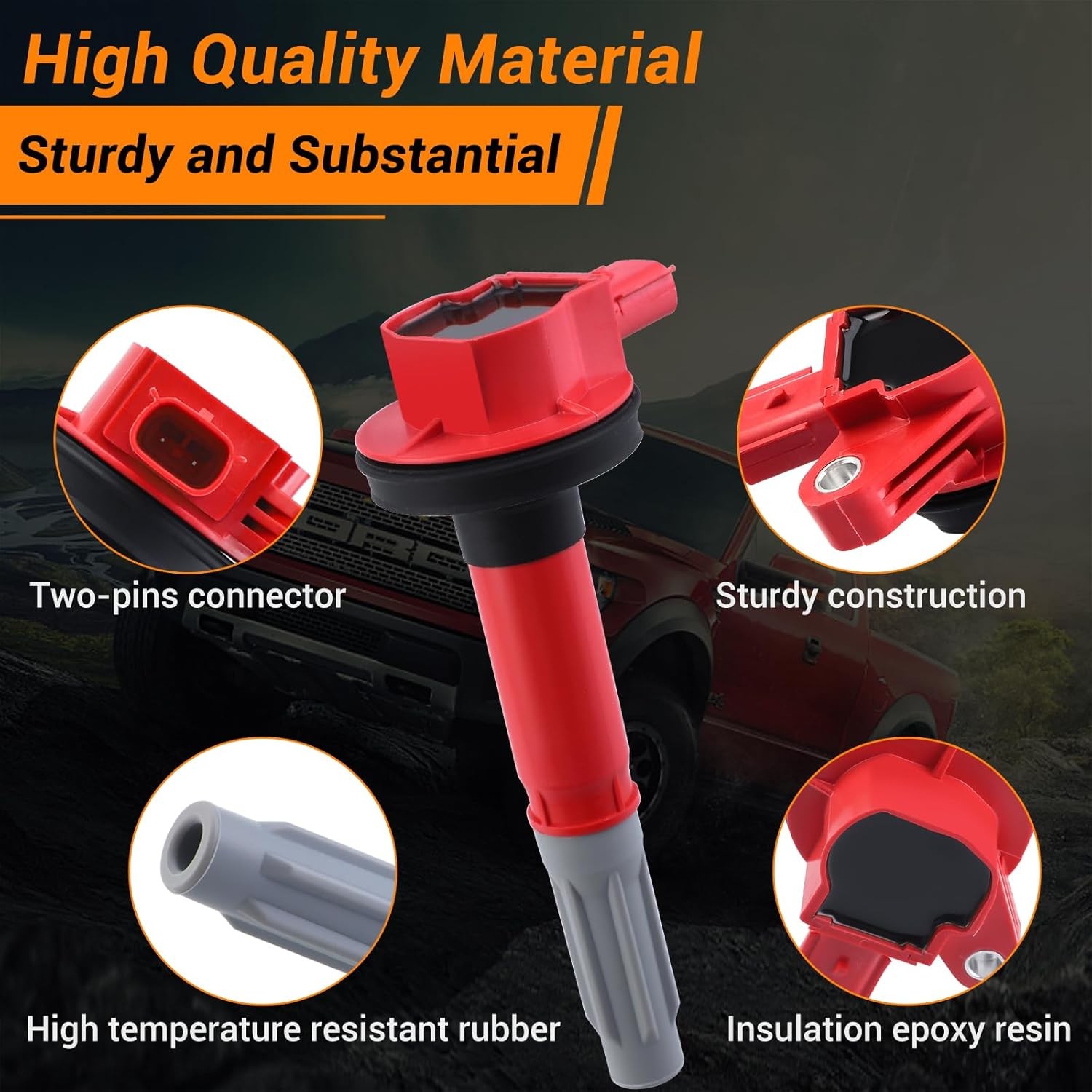 8Packs Spark Plugs And Coil Packs For Ford F150 Mustang Lobo 5.0L V8 UF622 DG542 thumbnail 2