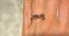 David Yurman Cable Loop Band Ring in Sterling Silver with 18k Gold size 7 — photo 2