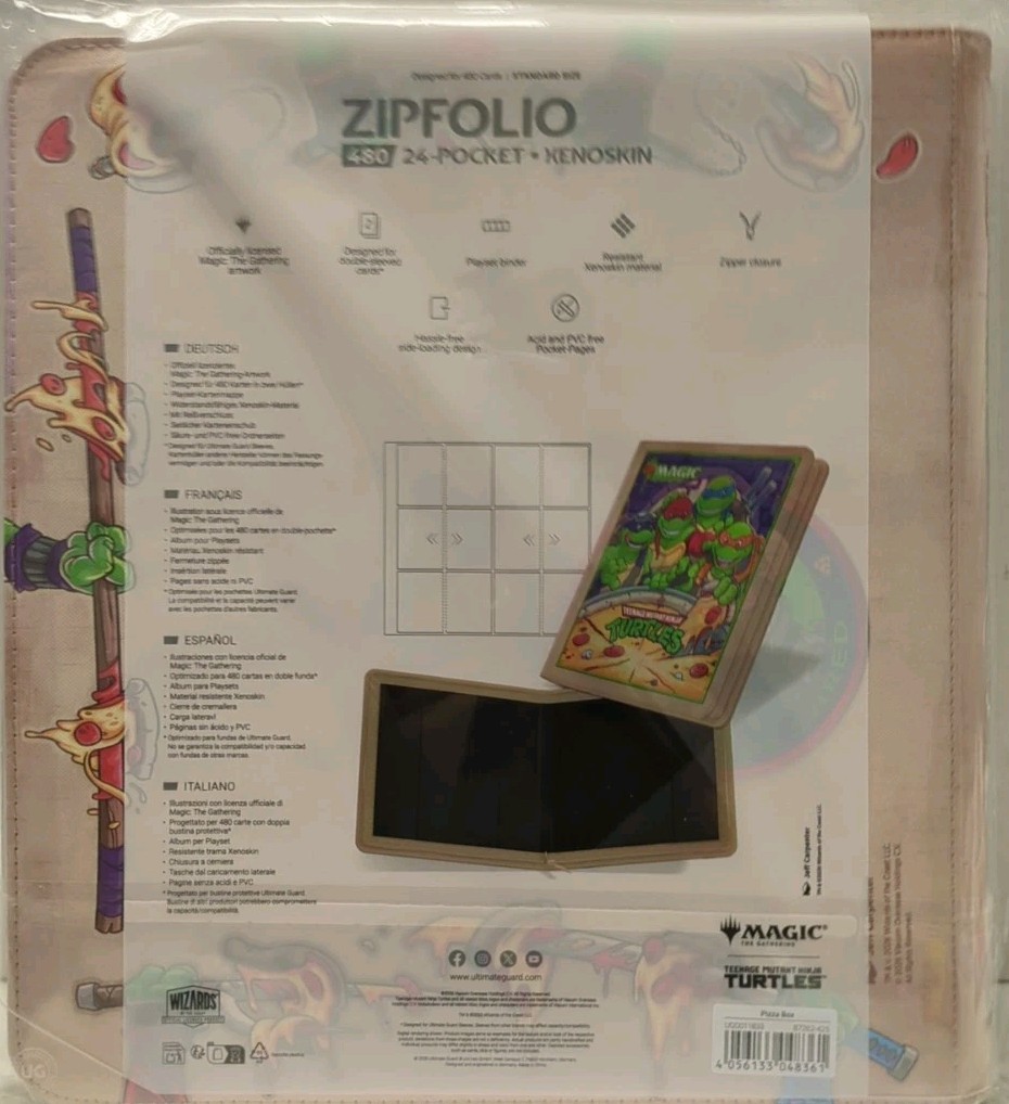 TMNT) Teenage Mutant Ninja Turtles ULTIMATE GUARD ZIPFOLIO