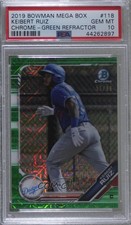 2019 Bowman Green Shimmer Refractor 51/99 Keibert Ruiz PSA 10 GEM MT 01zk