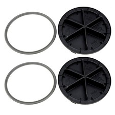 2Pcs Headlights Dust Cap Cover Fit For Hyundai Azera Sonata I30 Buick LaCrosse