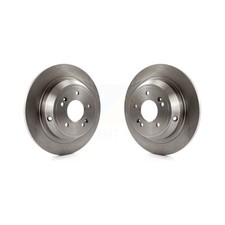Rear Disc Brake Rotors Pair For Hyundai Genesis G80 Kia K900 K8-100890