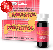 1 Fl Oz, 1-Pack Pinworm Medicine Pyrantel Pamoate Quick Relief Liquid Formula US