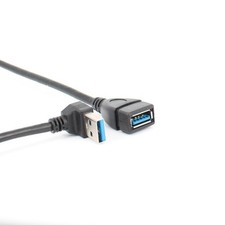 USB 3.0 Extension Cable Up Down Left Right Angle 90 Degree Male To Female Cables