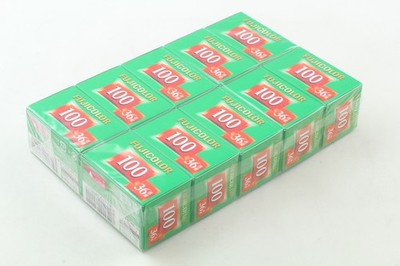 [NEW] 10 Rolls Fujifilm Fujicolor ISO 100 35mm 36exp Film Exp.2028.06 From JAPAN