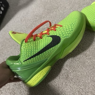 Nike Zoom Kobe 6 Protro Low Grinch Men s Basketball Shoes Green CW2190-300