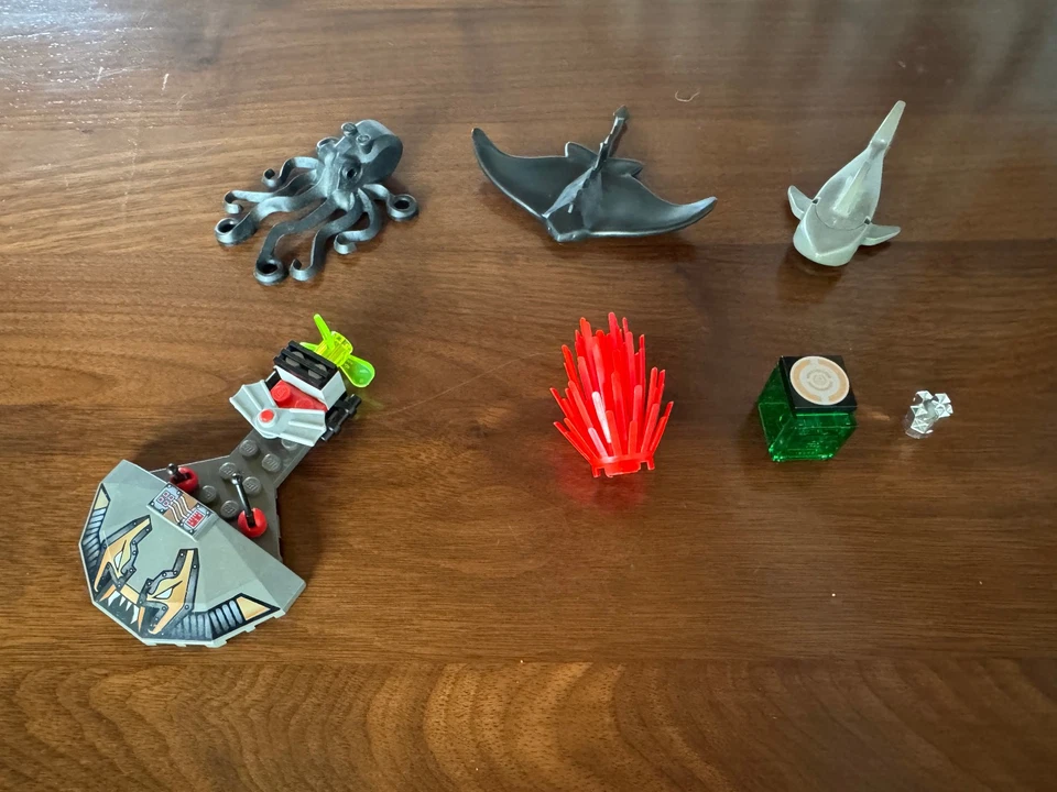 二手乐高 Aquazone:水水晶化站 6199 完整带手册 无盒 — 第 4/4 张图片