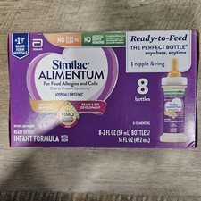 Similac Alimentum Ready to Feed Infant Bottles - 2 fl oz Each/8ct