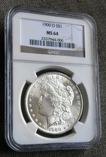 1900 O MORGAN SILVER DOLLAR ~ NGC MS64 ~ NICE COIN