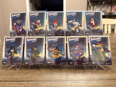 2026 Topps Chrome Disney Darkwing Duck *FULL 10 CARD SET* 35th Anniversay 