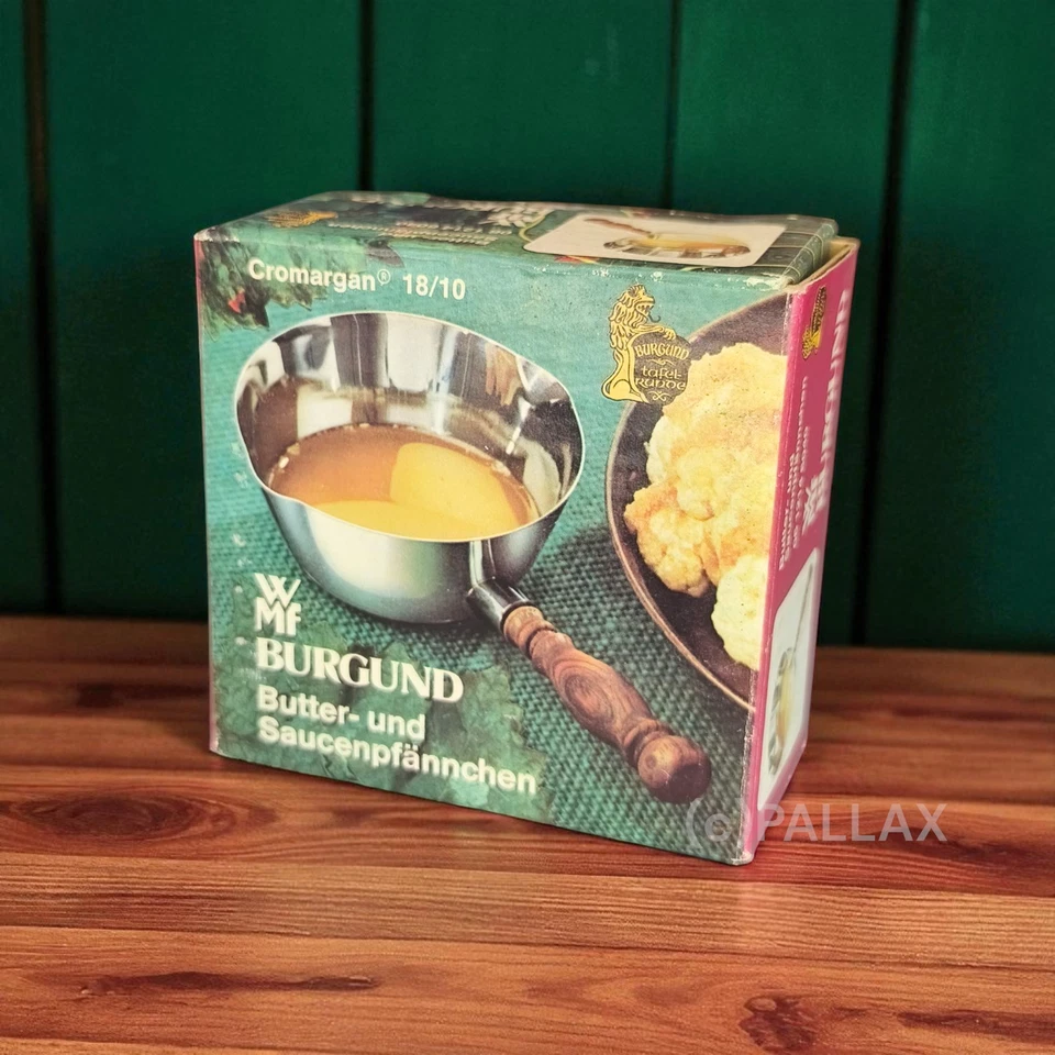 WMF BURGUND BUTTER- UND SAUCENPFÄNNCHEN SOSSEN-GIESSER CROMARGAN 18/10 - Bild 2 von 3
