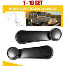 2-20x Front Left Right Manual Crank Window Handle For 1992-1995 Jeep Wrangler Yj