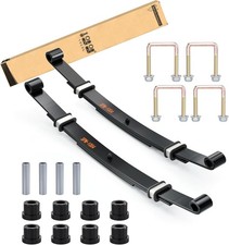 10L0L Golf Cart Heavy Duty Rear 3-Leaf Spring Kit for EZGO 29.6 x 7.6 x 3"