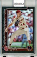 2025 Topps Series 1 Sonny Gray 306 Black Rainbow Foil 03/10 Cardinals