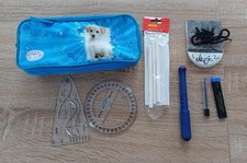 Federmappe Wühltasche mit Schreibzubehör Füller