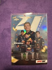 2025 Topps Chrome F1 Max Verstappen 4 & More Refractor 4N-1 00/00 Printing Error