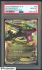 2012 Pokemon Black & White Dragons Exalted #85 Rayquaza EX PSA 10 GEM MINT