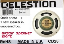 Celestion G10 GREENBACK 8 Ohm (LN) 10 inch 30W UK-made Guitar speaker