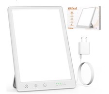 10,000 Lux LED Light Therapy Lamp Fitfirst 3 Color Temperature, 4 Brightness