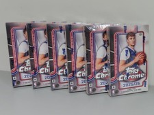 (6) Lot 2025-26 Topps Chrome NBA Basketball Factory Sealed Hobby Box