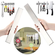 Stainless Steel Magnetic Knife Bar Extra Strong Magnet Knife Holder  12"/16"