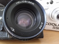 Zenit EM Film Camera USSR  Helios 44M LENS camera tested E